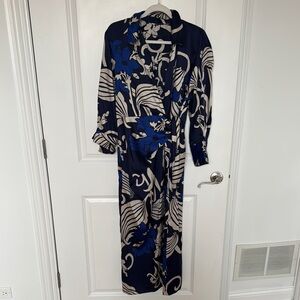 Zara wrap maxi dress